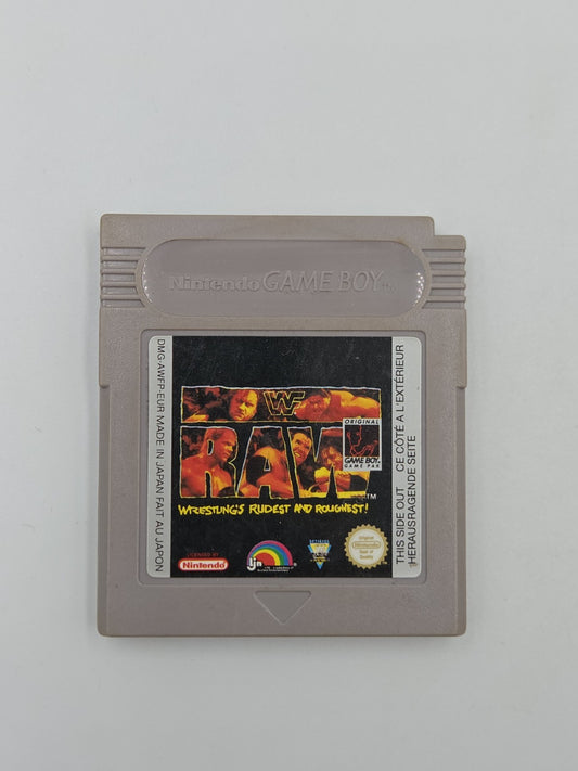 Nintendo Game Boy Classic Spiel WWF Raw Modul EUR