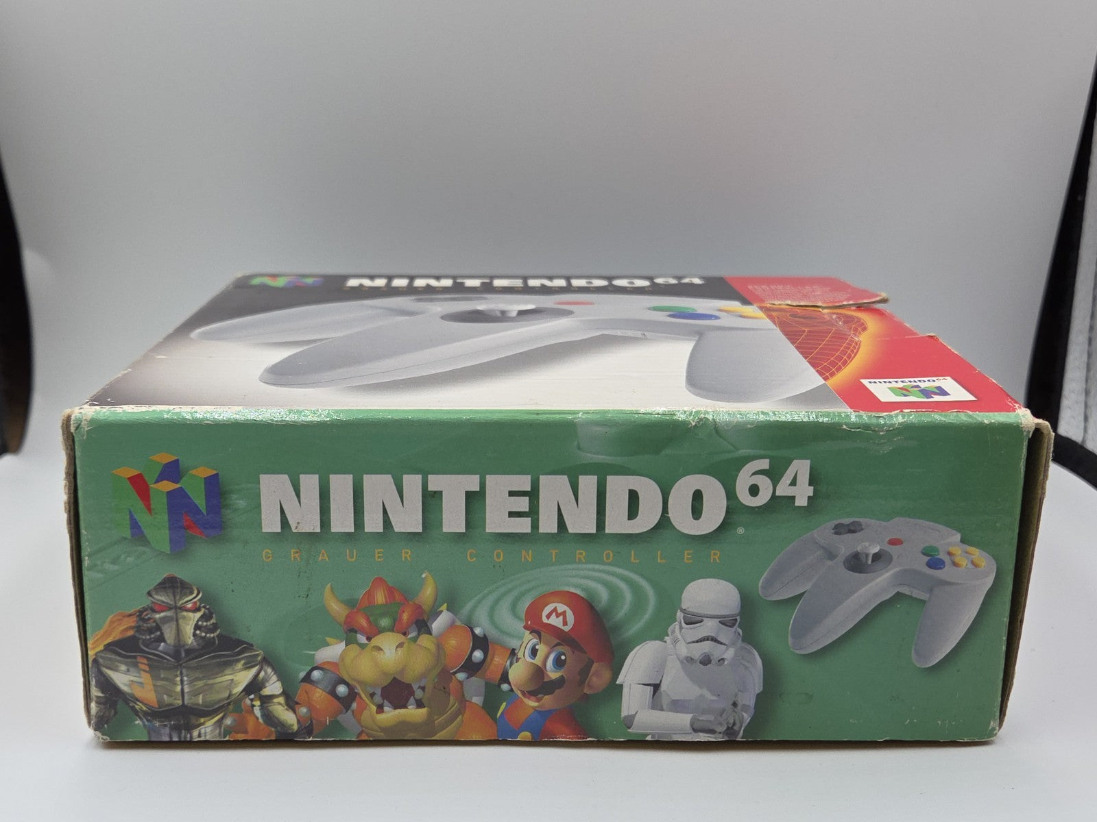 N64 Nintendo 64 Controller Joystick Grau Grey OVP EUR