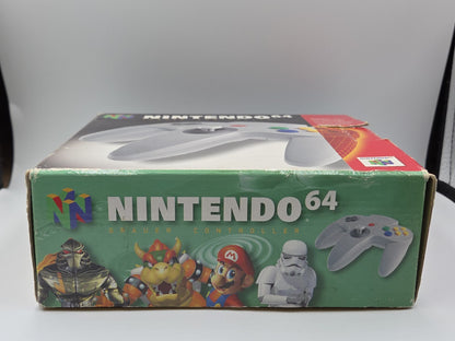 N64 Nintendo 64 Controller Joystick Grau Grey OVP EUR