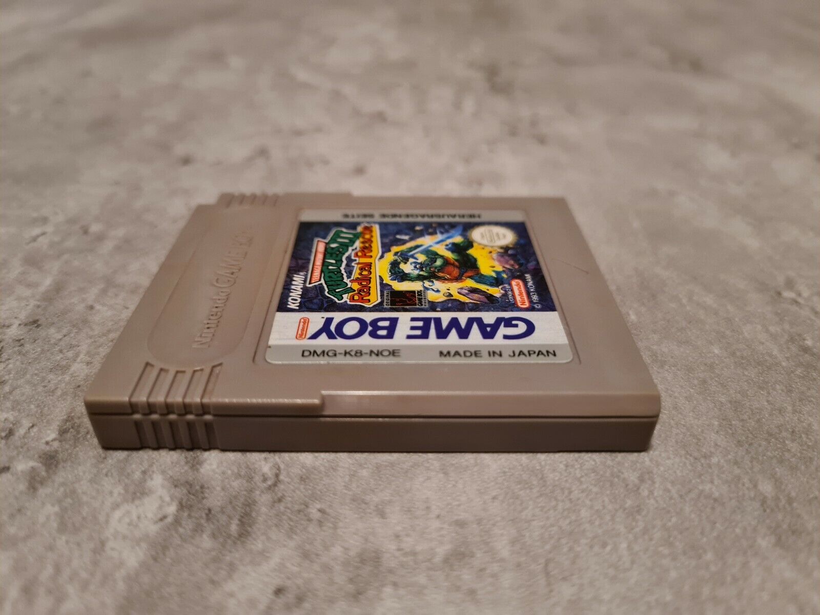 Nintendo Gameboy Classic Spiel Turtles III Radical Rescue Modul NOE - T-Retro-Games 