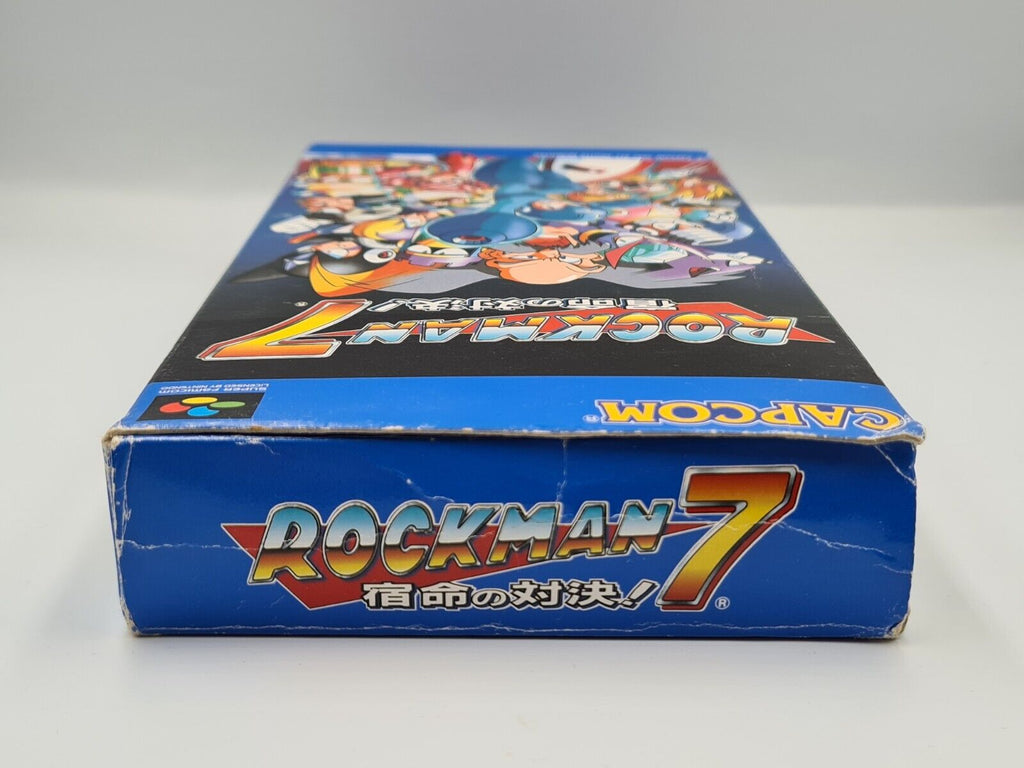 SFC Super Famicom Rockman 7 mit OVP und Anleitung Japan - T-Retro-Games 