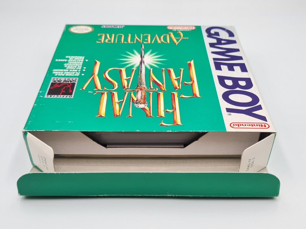 Nintendo Game Boy Classic Final Fantasy Adventure mit OVP + Anleitung + Map USA - T-Retro-Games 