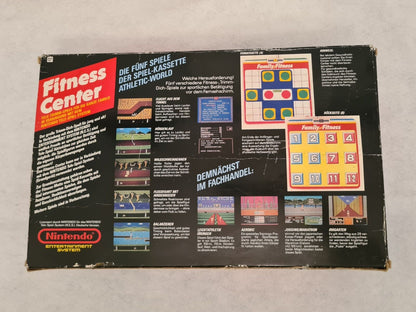 Nintendo NES Fitness Center OVP Athletic World - T-Retro-Games 