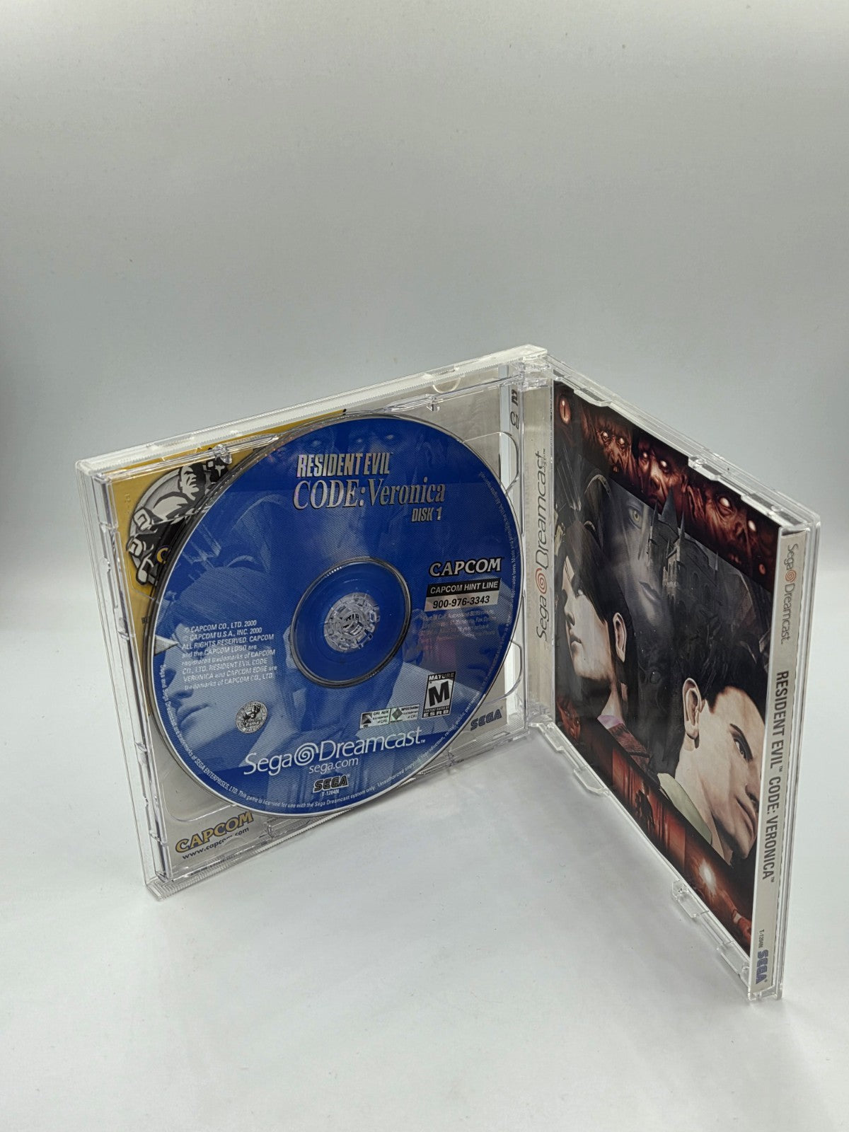 Sega Dreamcast Resident Evil Code: Veronica mit OVP + Anleitung NTSC-U/C 2 Discs
