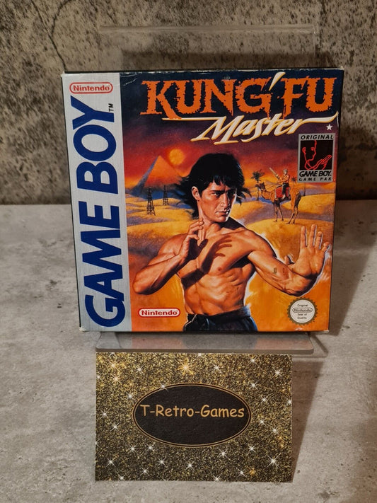 Nintendo Game Boy Classic Kung Fu Master mit OVP und Anleitung SCN - T-Retro-Games 