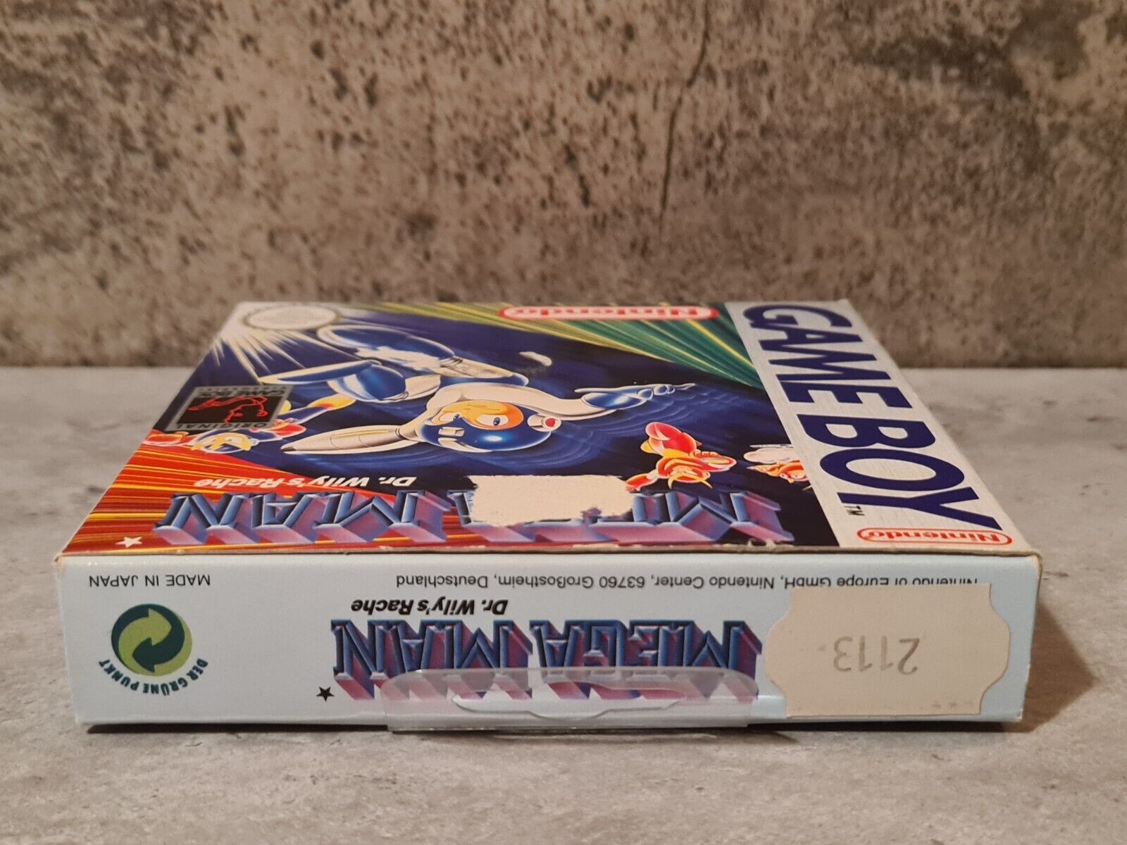 Nintendo Game Boy Mega Man Dr. Wily's Rache mit OVP und Anleitung NOE - T-Retro-Games 
