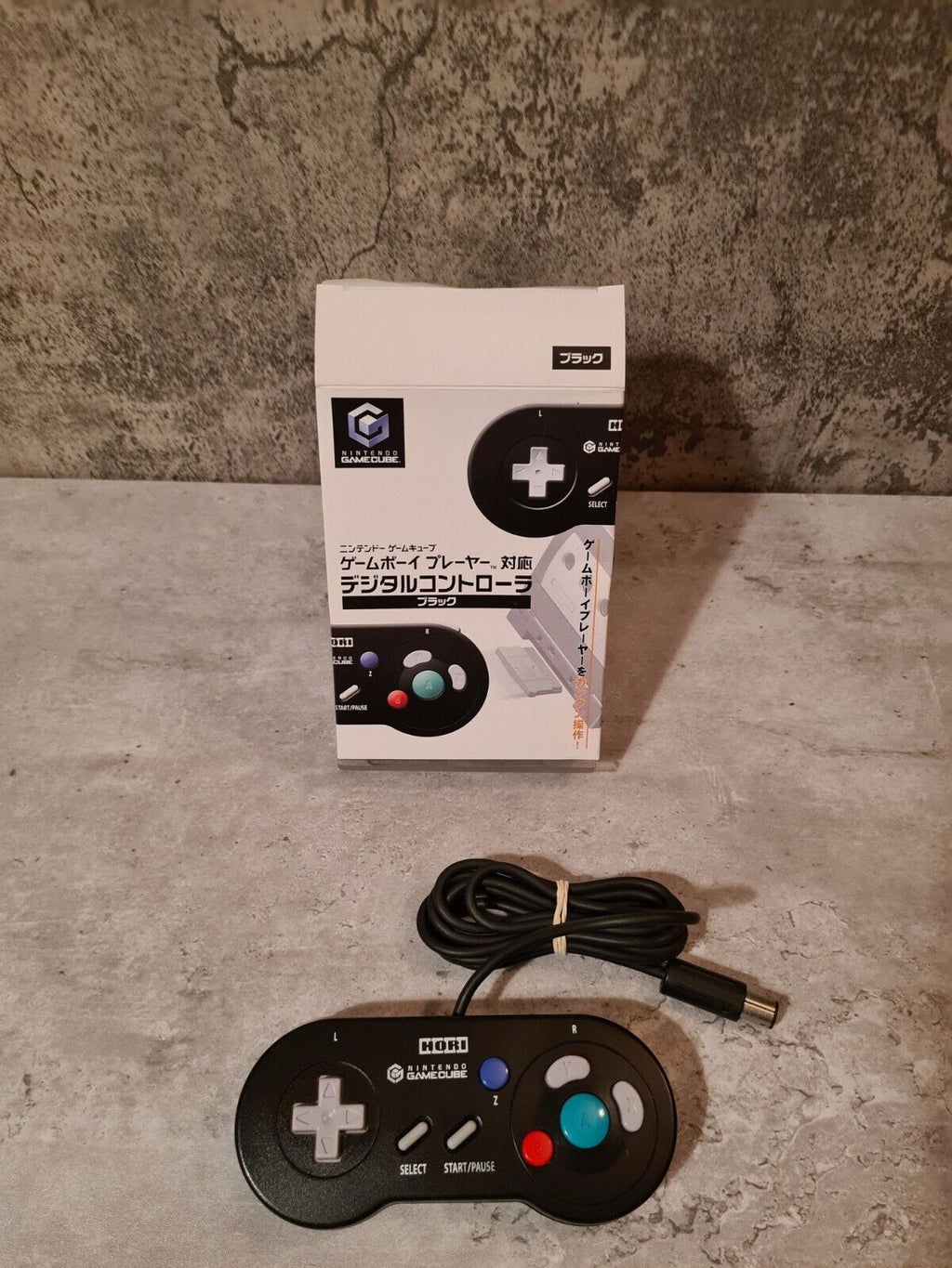 Nintendo Gamecube Hori Pad Black Schwarz OVP - T-Retro-Games 
