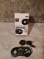 Nintendo Gamecube Hori Pad Black Schwarz OVP - T-Retro-Games 