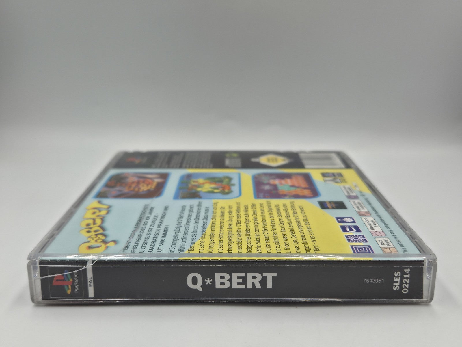 PS1 Playstation 1 Spiel Q*Bert mit OVP und Anleitung Deutsch