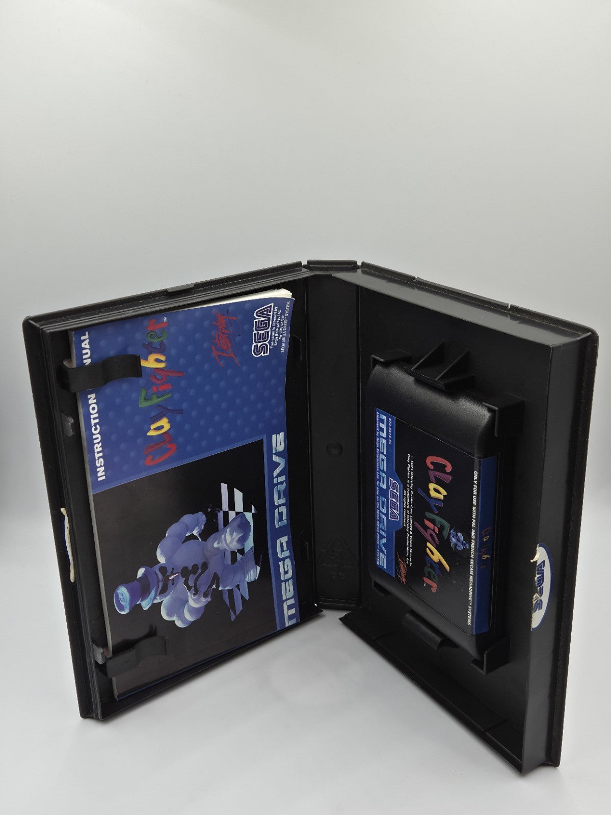 Sega Mega Drive Spiel Clay Fighter mit OVP und Anleitung Multi Language 