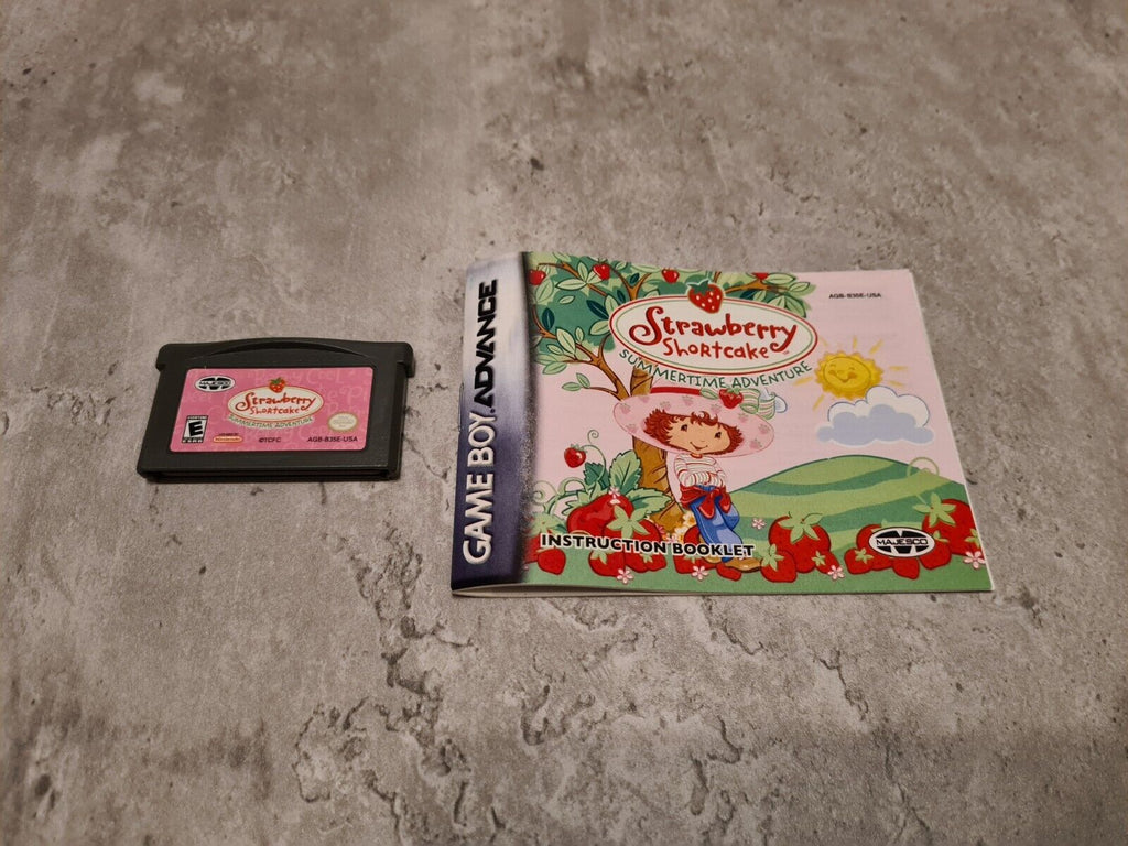 Gameboy Advance Strawberry Shortcake mit OVP und Anleitung USA - T-Retro-Games 