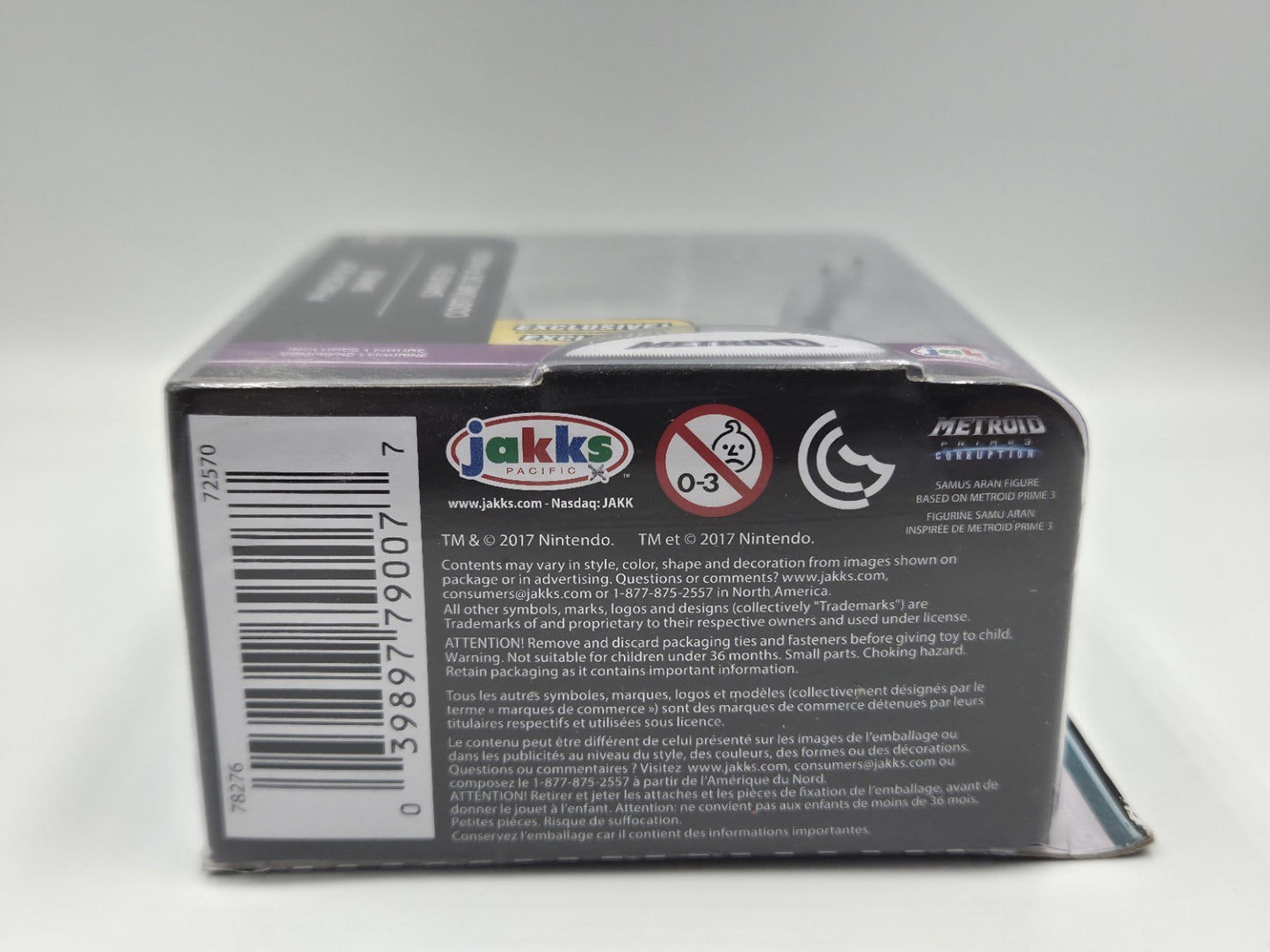  World of Nintendo Collectible Figur Figurine Phazon Suit Samus  Neu New Sealed