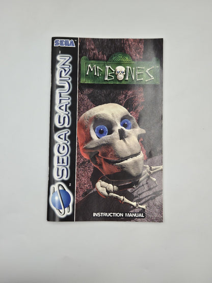 Sega Saturn Spiel Mr. Bones mit OVP und Anleitung Multi Language 2 Discs