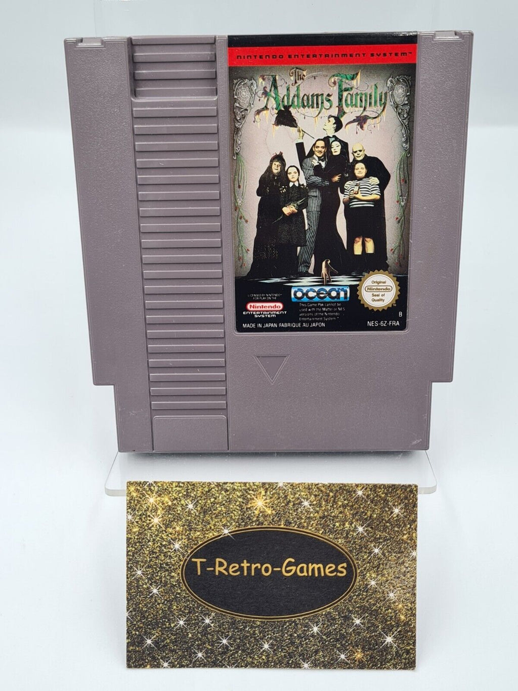 Nintendo NES The Addams Family Modul FRA - T-Retro-Games 