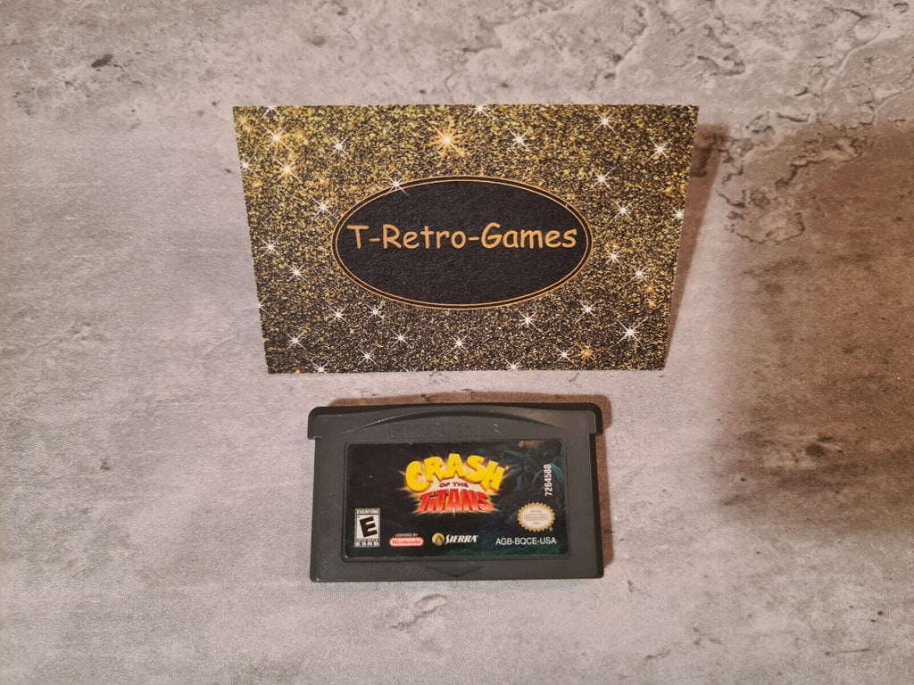 Nintendo Gameboy Advance Crash of The Titans Modul USA - T-Retro-Games 