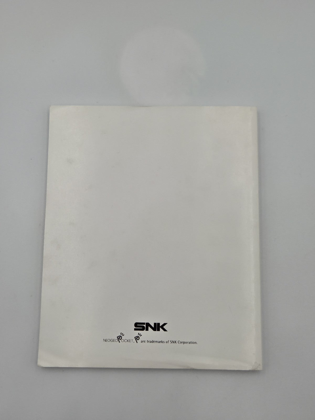 NeoGeo Pocket  SNK Clear Konsole Console Japan SNK OVP