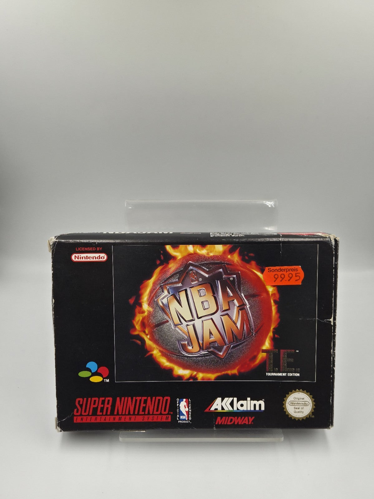SNES Super Nintendo Spiel NBA Jam T.E. mit OVP und Anleitung EUR