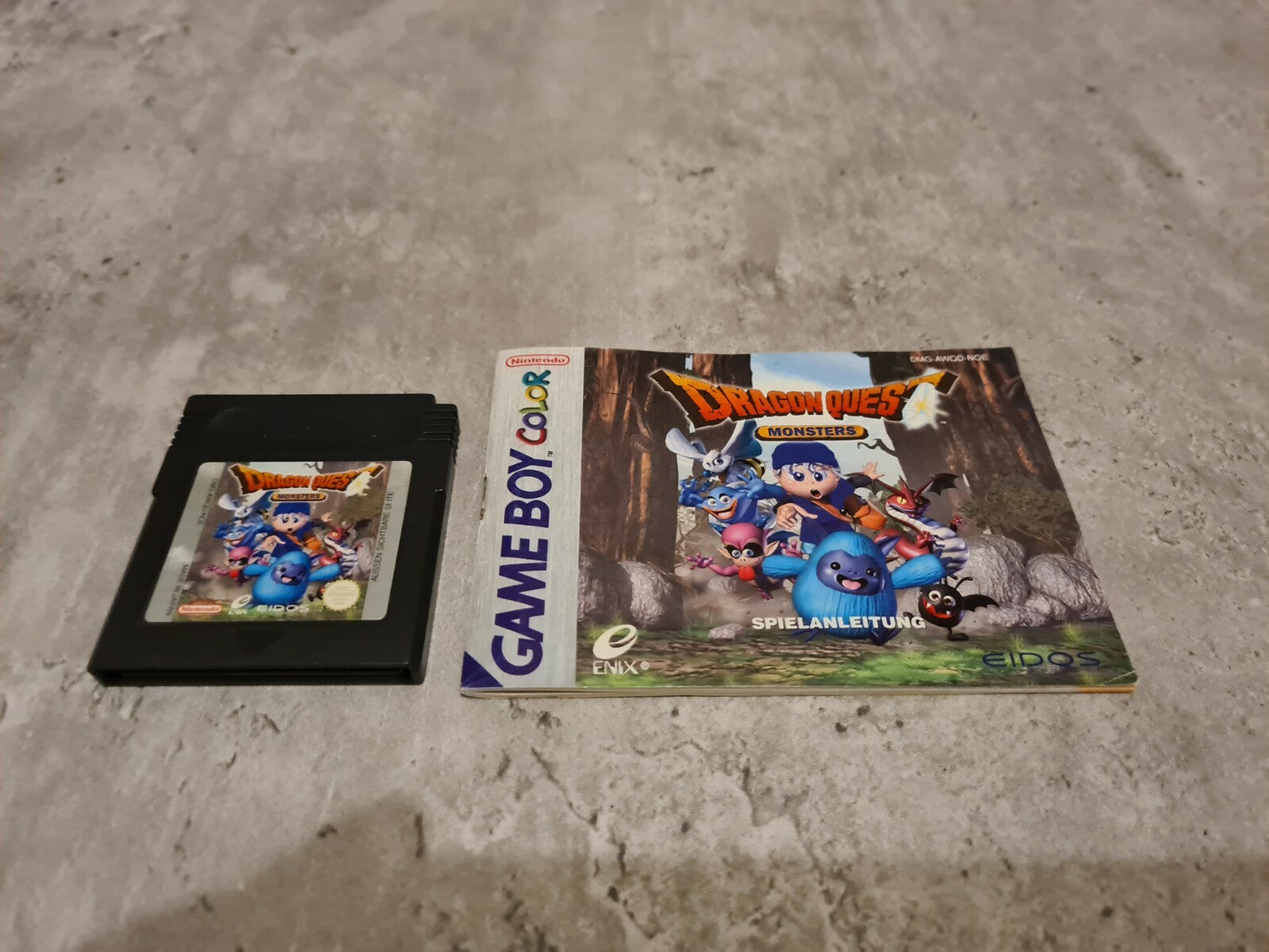 Nintendo Gameboy Color Dragon Quest Monsters mit OVP und Anleitung NOE