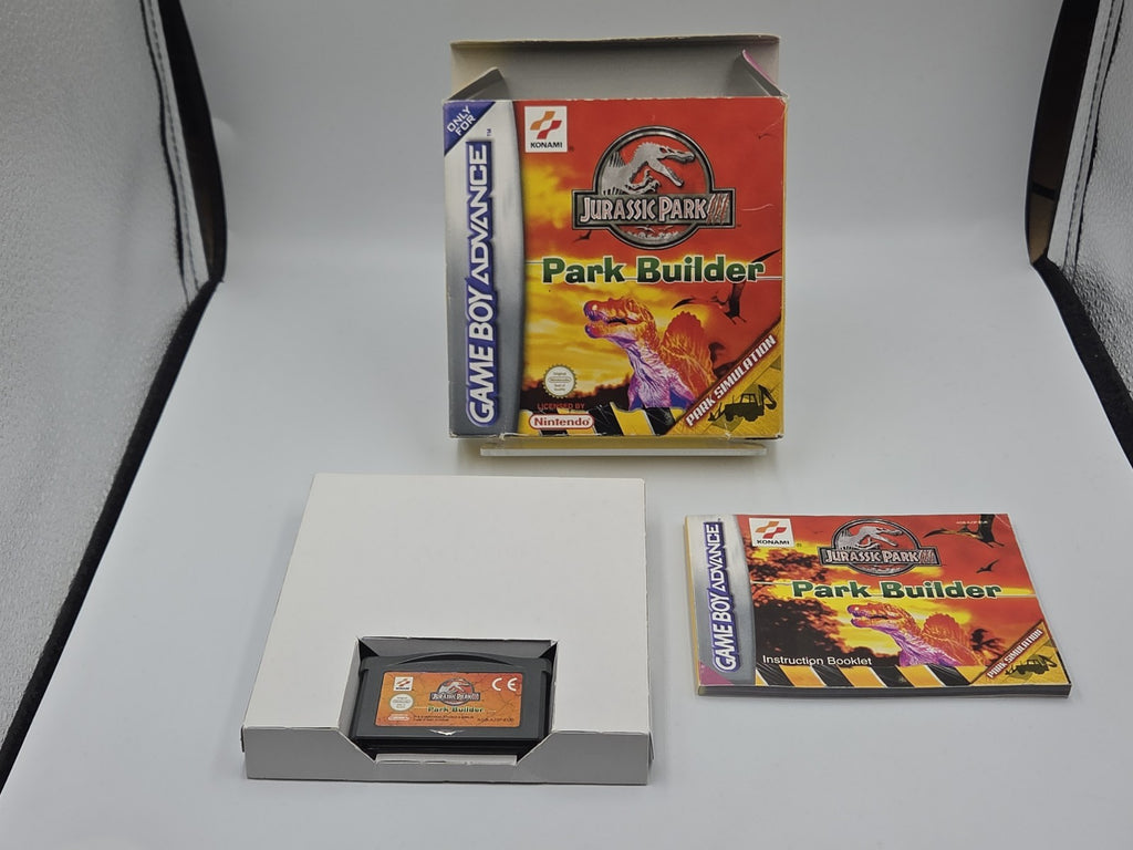 Nintendo Game Boy Advance Jurassic Park III: Park Builder mit OVP+ Anleitung EUR