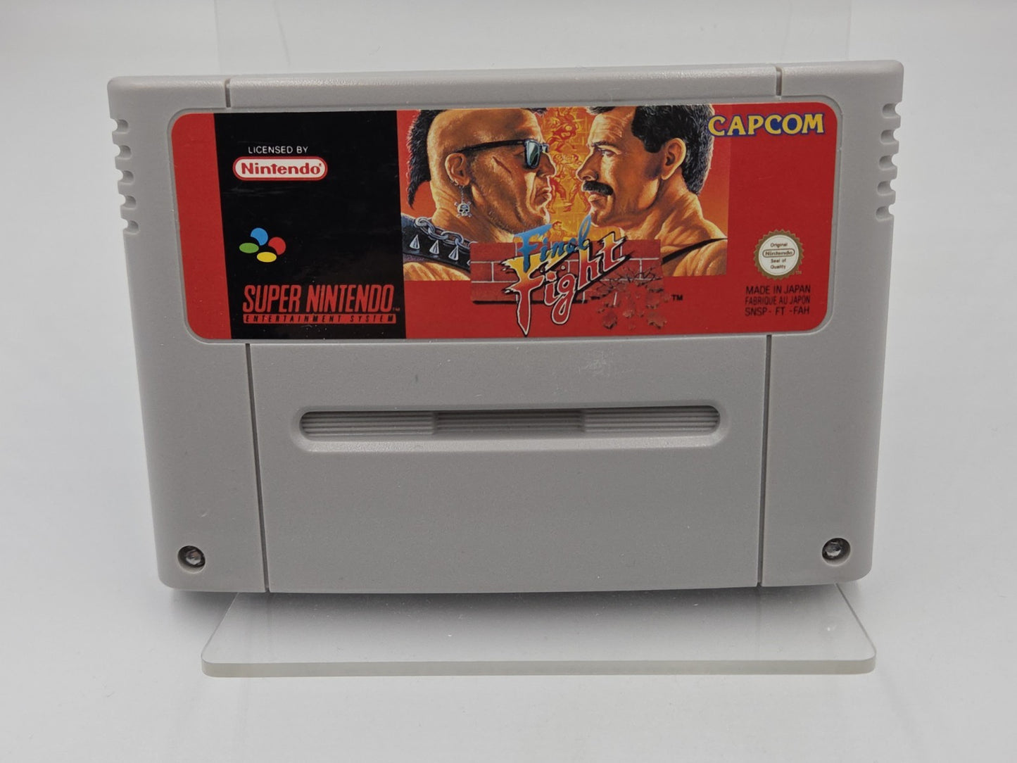 SNES Super Nintendo Spiel Final Fight Modul FAH