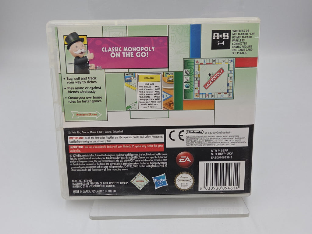 Nintendo DS Spiel Monopoly mit OVP und Anleitung UKV