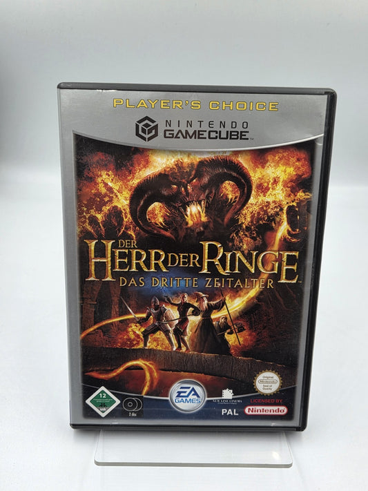 GameCube Der Herr Der Ringe Das Dritte Zeitalter mit OVP + Anleitung NOE 2 Discs