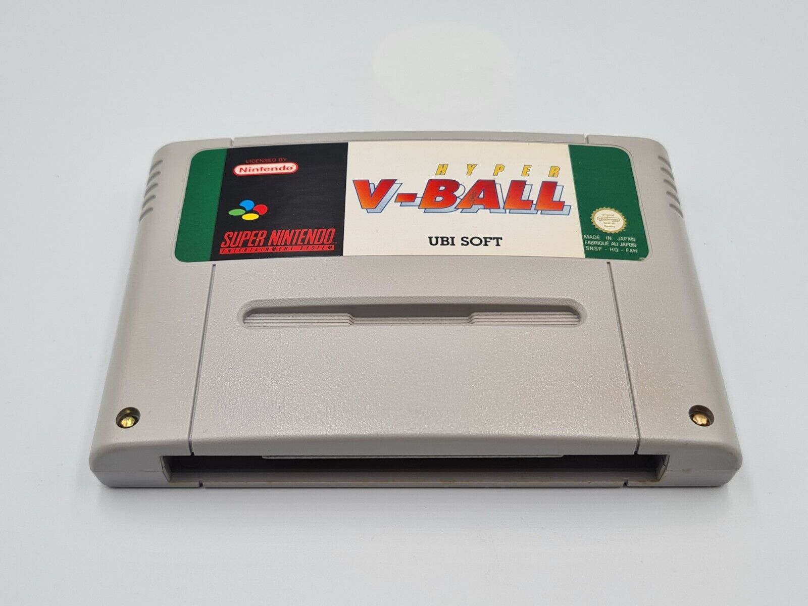 SNES Super Nintendo Hyper V-Ball mit OVP und Anleitung FAH - T-Retro-Games 
