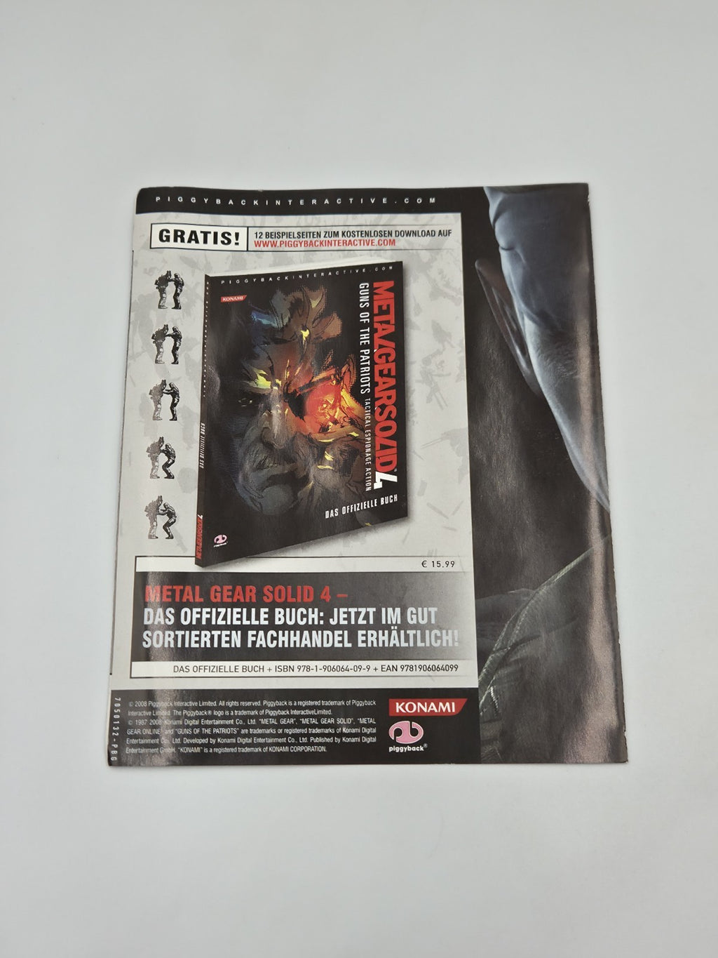 PS3 Spiel Metal Gear Solid 4 Guns of the Patriots mit OVP und Anleitung Deutsch