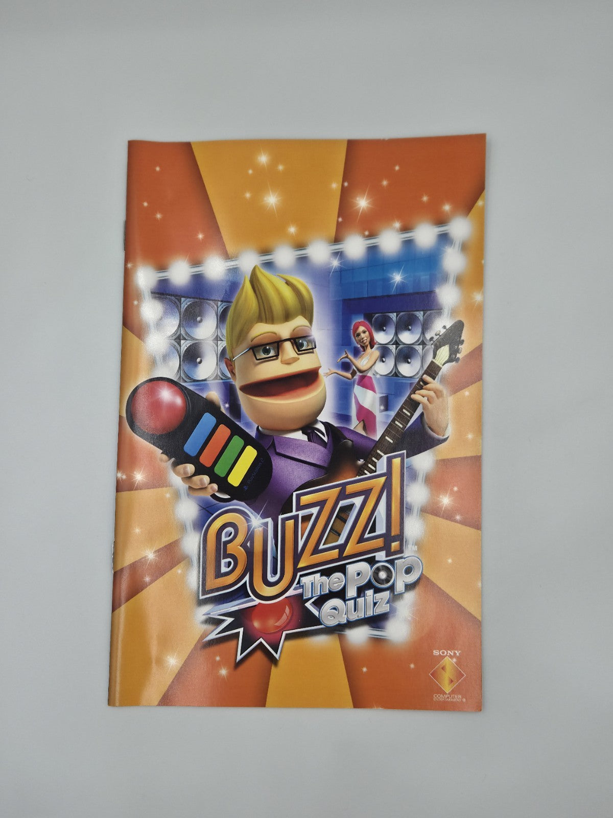 PS2 Playstation 2 Spiel Buzz! The Pop Quiz mit OVP und Anleitung Multilingual