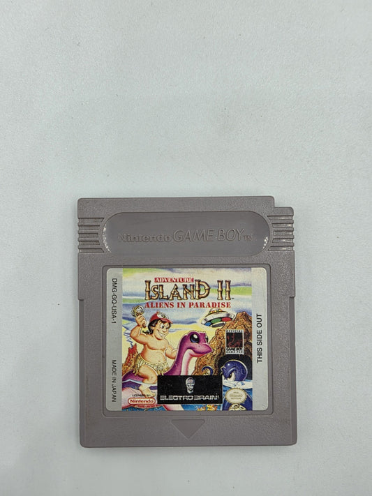 Nintendo Game Boy Classic Spiel Adventure Island II Aliens in Paradise Modul USA