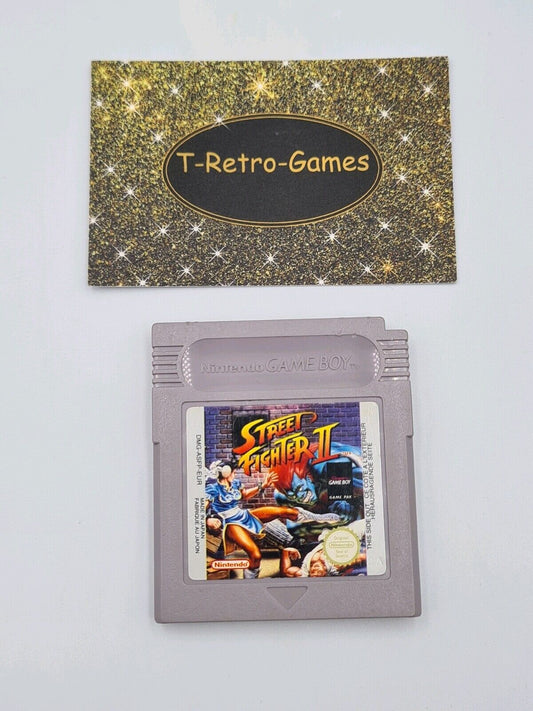 Nintendo Game Boy Classic Spiel Street Fighter II Modul EUR - T-Retro-Games 