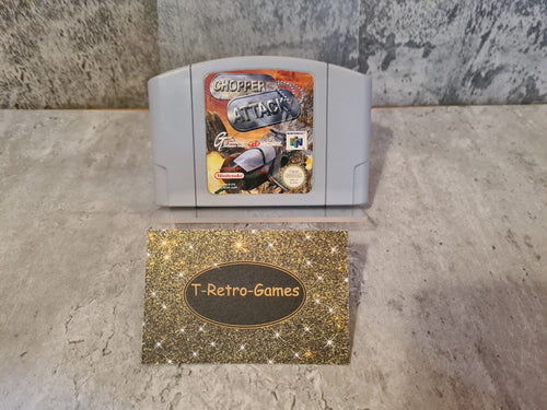 N64 Nintendo 64 Chopper Attack EUR Modul - T-Retro-Games 