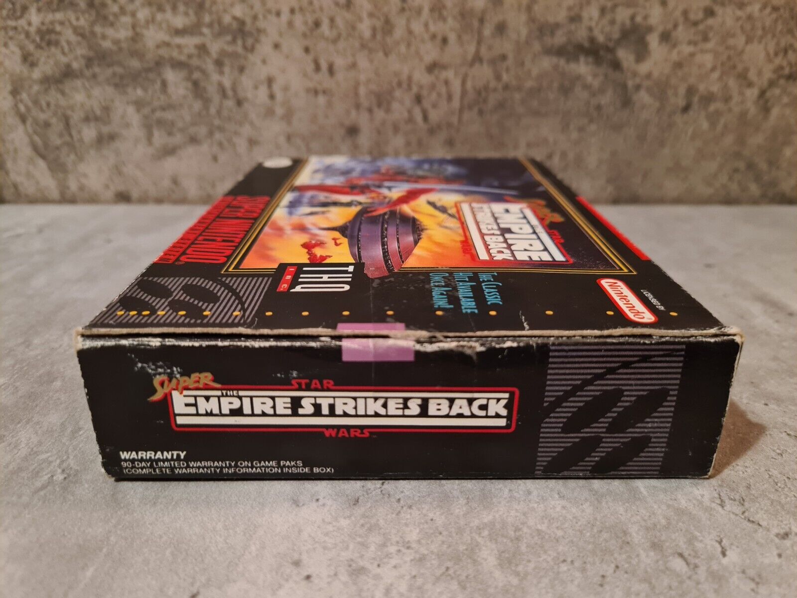 SNES Super Star Wars The Empire Strikes Back mit OVP und Anleitung NTSC USA - T-Retro-Games 