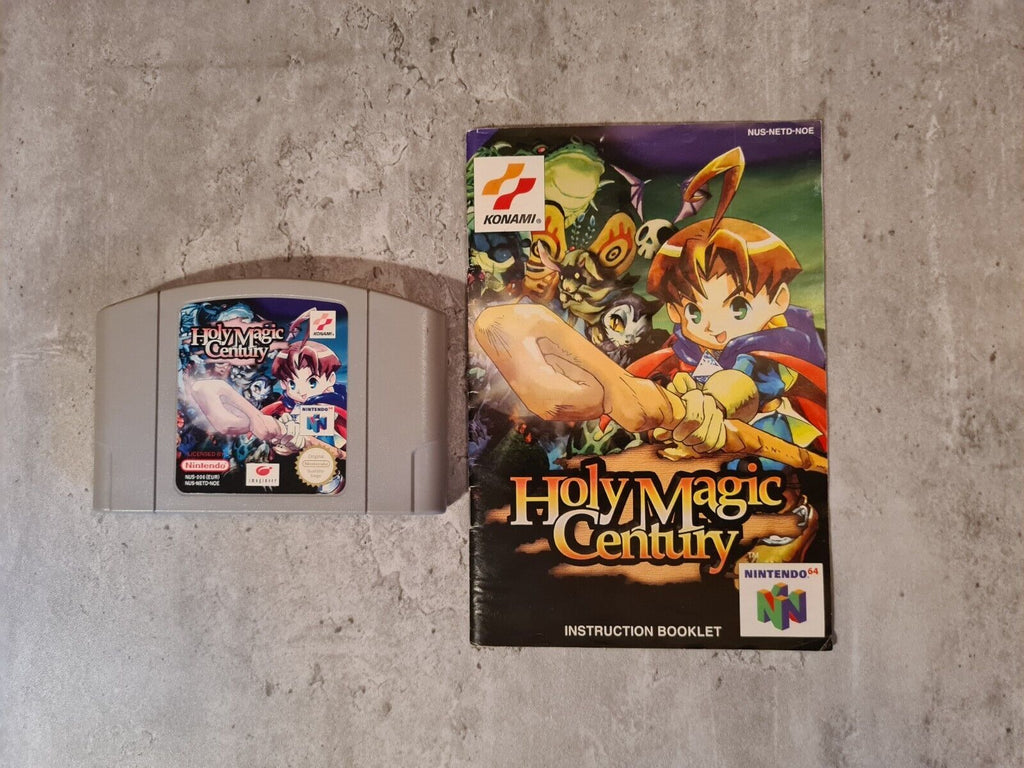 N64 Nintendo 64 Holy Magic Century mit OVP und Anleitung NOE - T-Retro-Games 