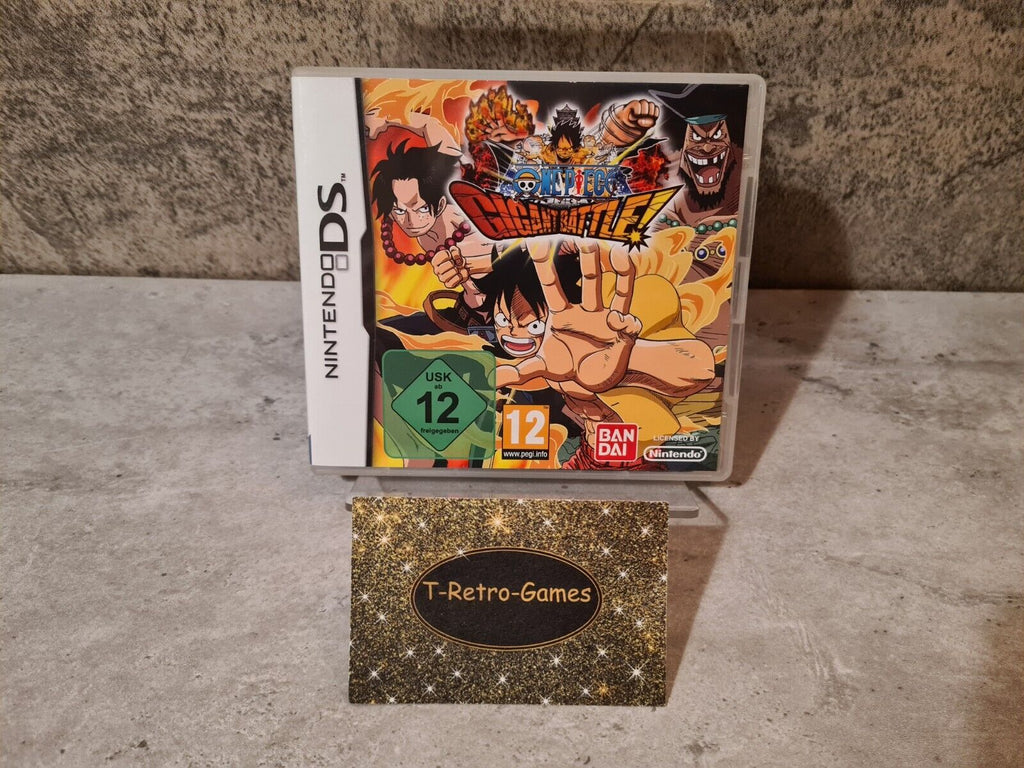 Nintendo DS One Piece Gigant Battle! mit OVP und Anleitung GER - T-Retro-Games 