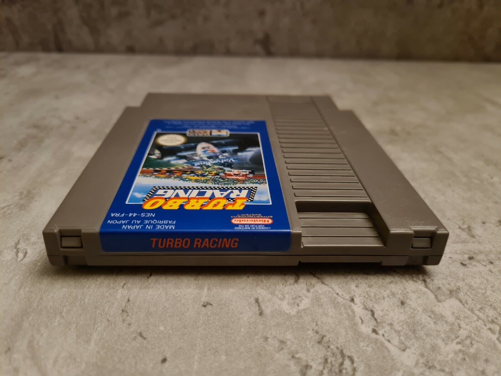 Nintendo NES Turbo Racing mit OVP und Anleitung FAH - T-Retro-Games 