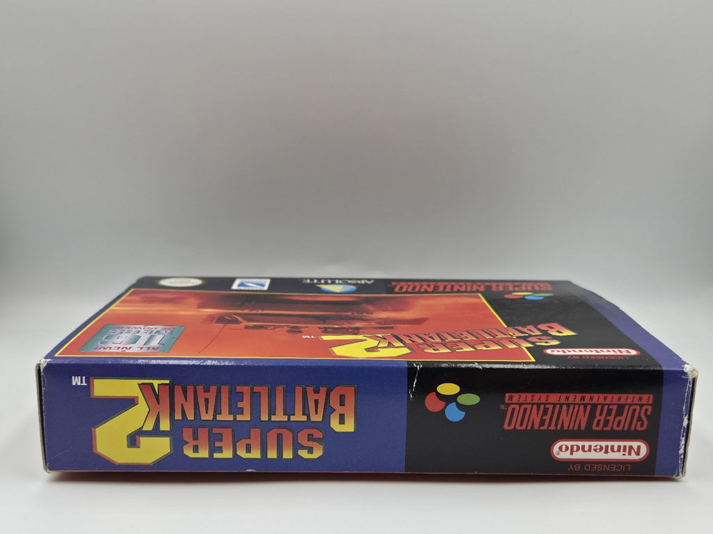 SNES Super Nintendo Super Battletank 2 mit OVP und Anleitung UKV