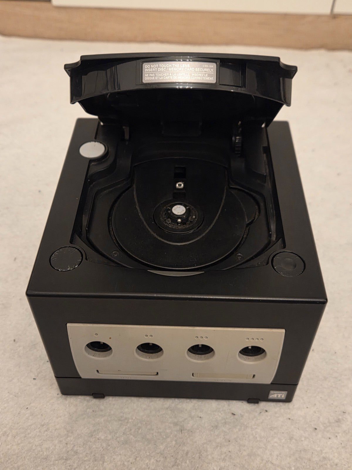 Nintendo GameCube Konsole Console Schwarz Black mit Controller + Kabeln OVP