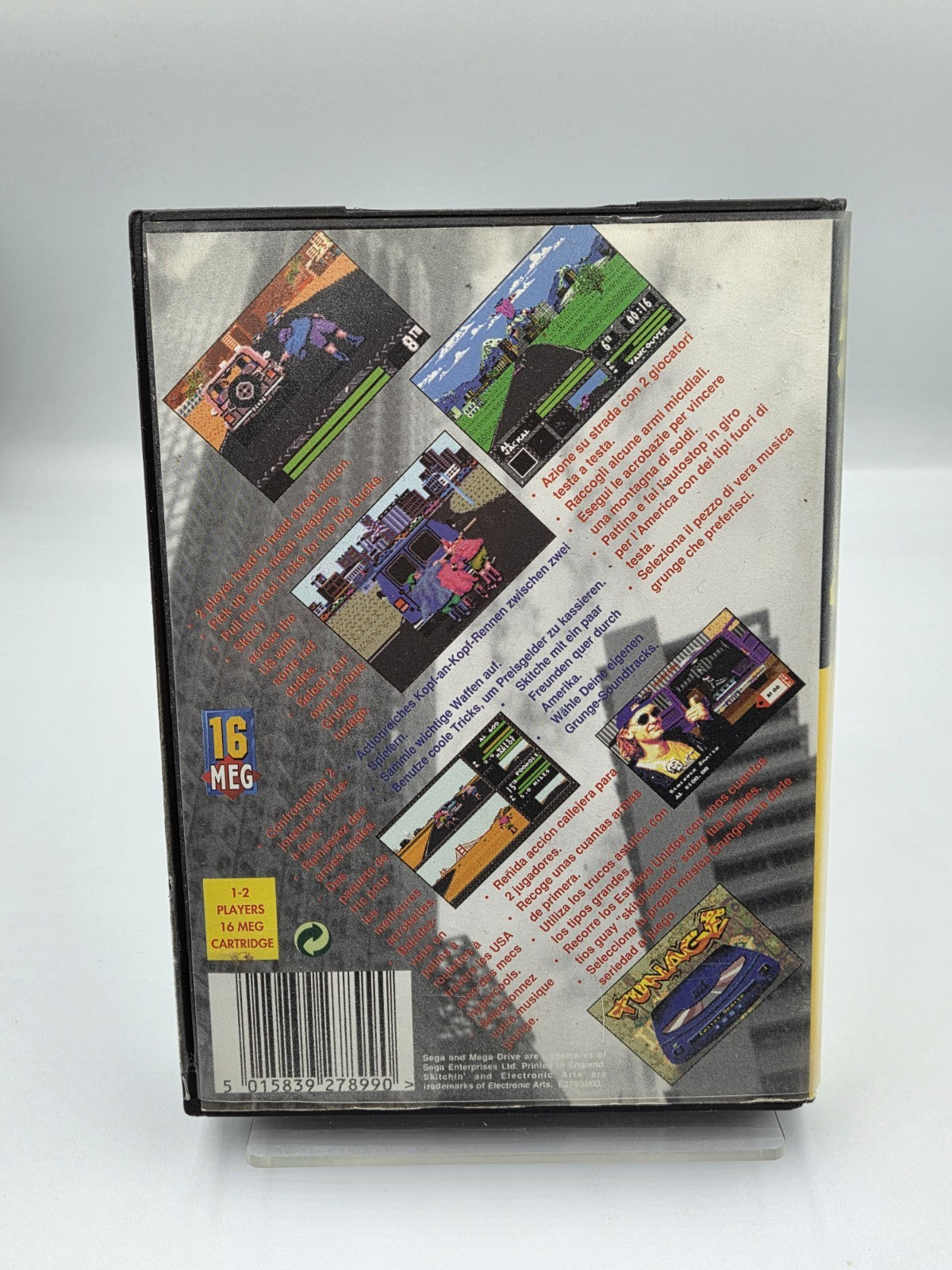 Sega Mega Drive Skitchin mit OVP und Anleitung Multi Language 