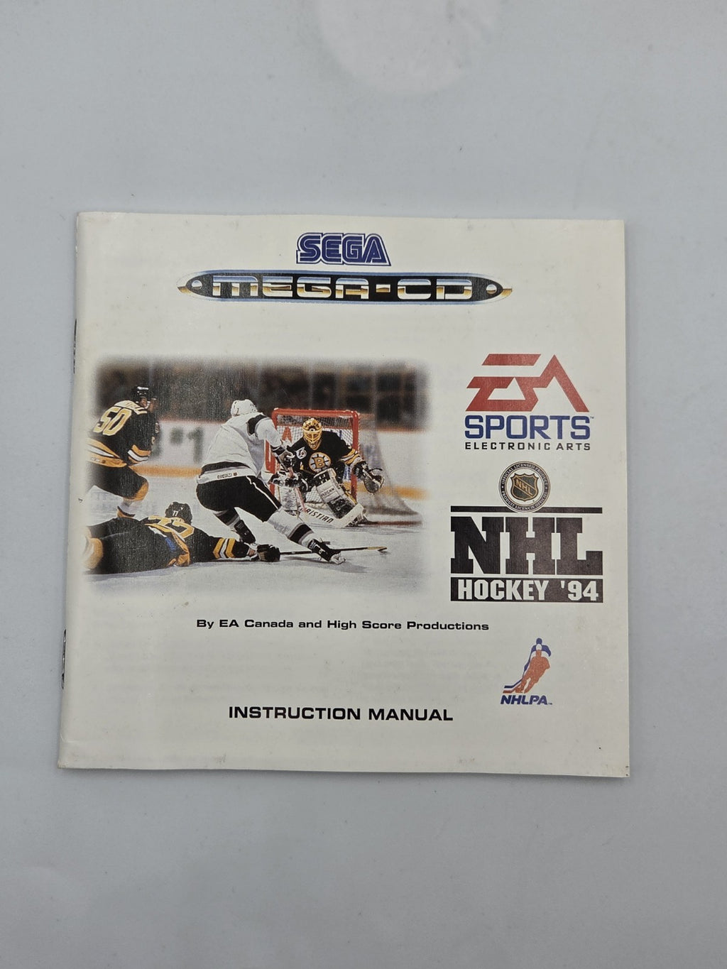 Sega Mega-CD NHL Hockey 94 mit OVP und Anleitung Multi Language 