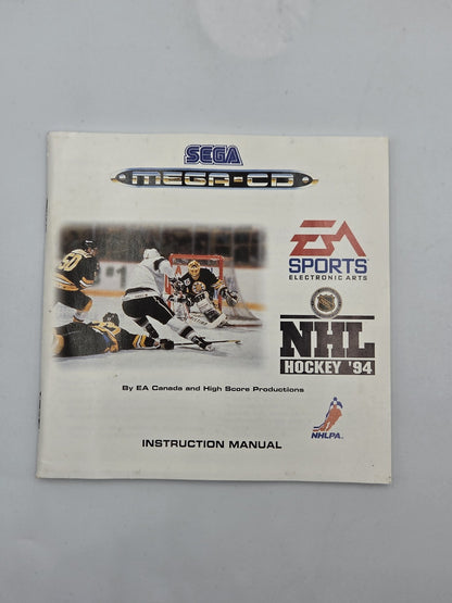 Sega Mega-CD NHL Hockey 94 mit OVP und Anleitung Multi Language 