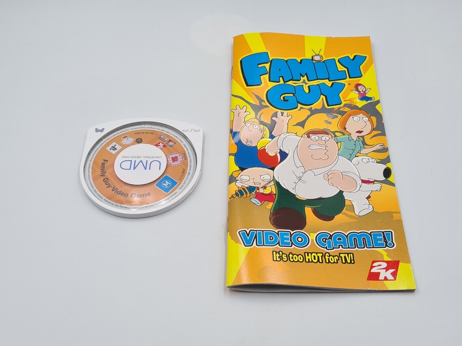 Sony PSP Spiel Family Guy Video Game! mit OVP und Anleitung Englisch - T-Retro-Games 