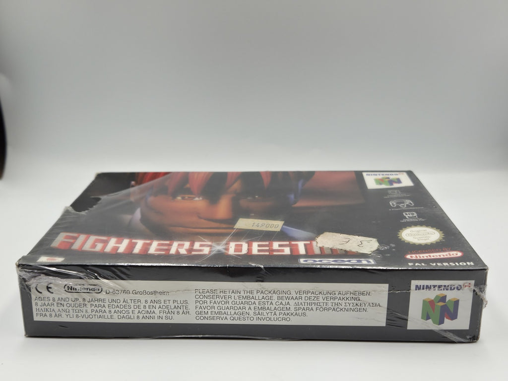 N64 Nintendo 64 Fighters Destiny Sealed NEW NEU NOE