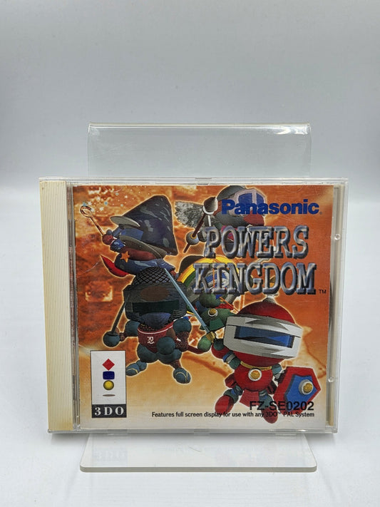 3DO Spiel Powers Kingdom mit OVP und Anleitung 