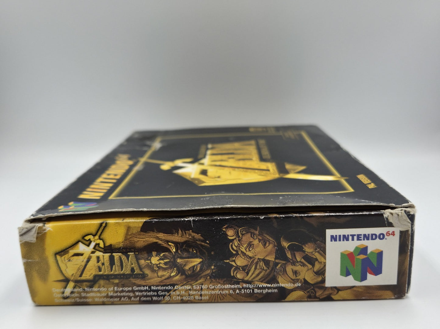 N64 Nintendo 64 The Legend of Zelda Ocarina of Time mit OVP und Anleitung NOE