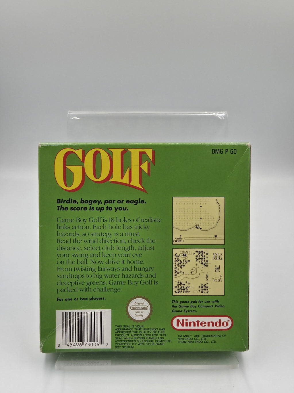 Nintendo Game Boy Classic Spiel Golf mit OVP und Anleitung AUS