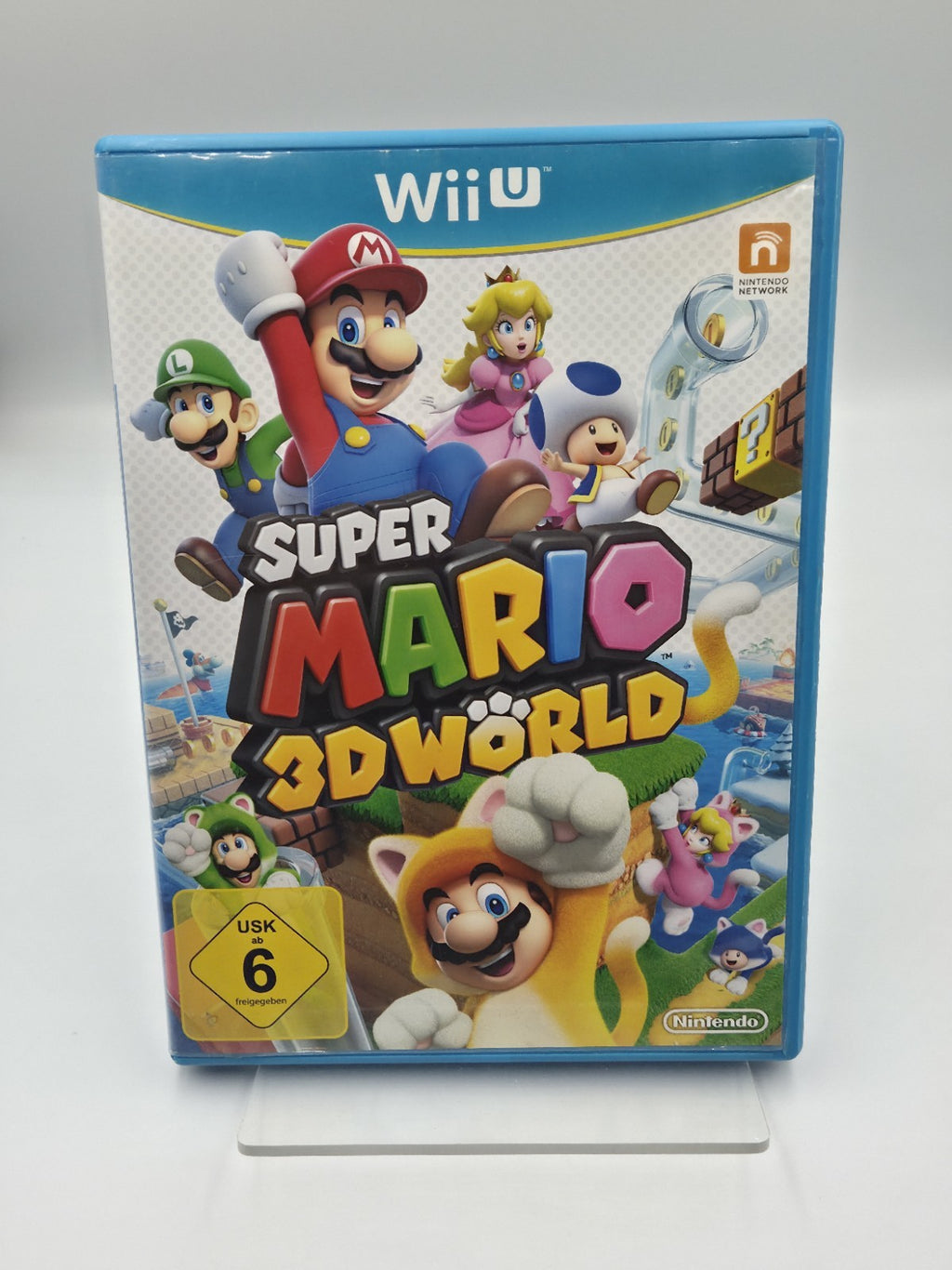 Nintendo Wii U Spiel Super Mario 3D World mit OVP Deutsch