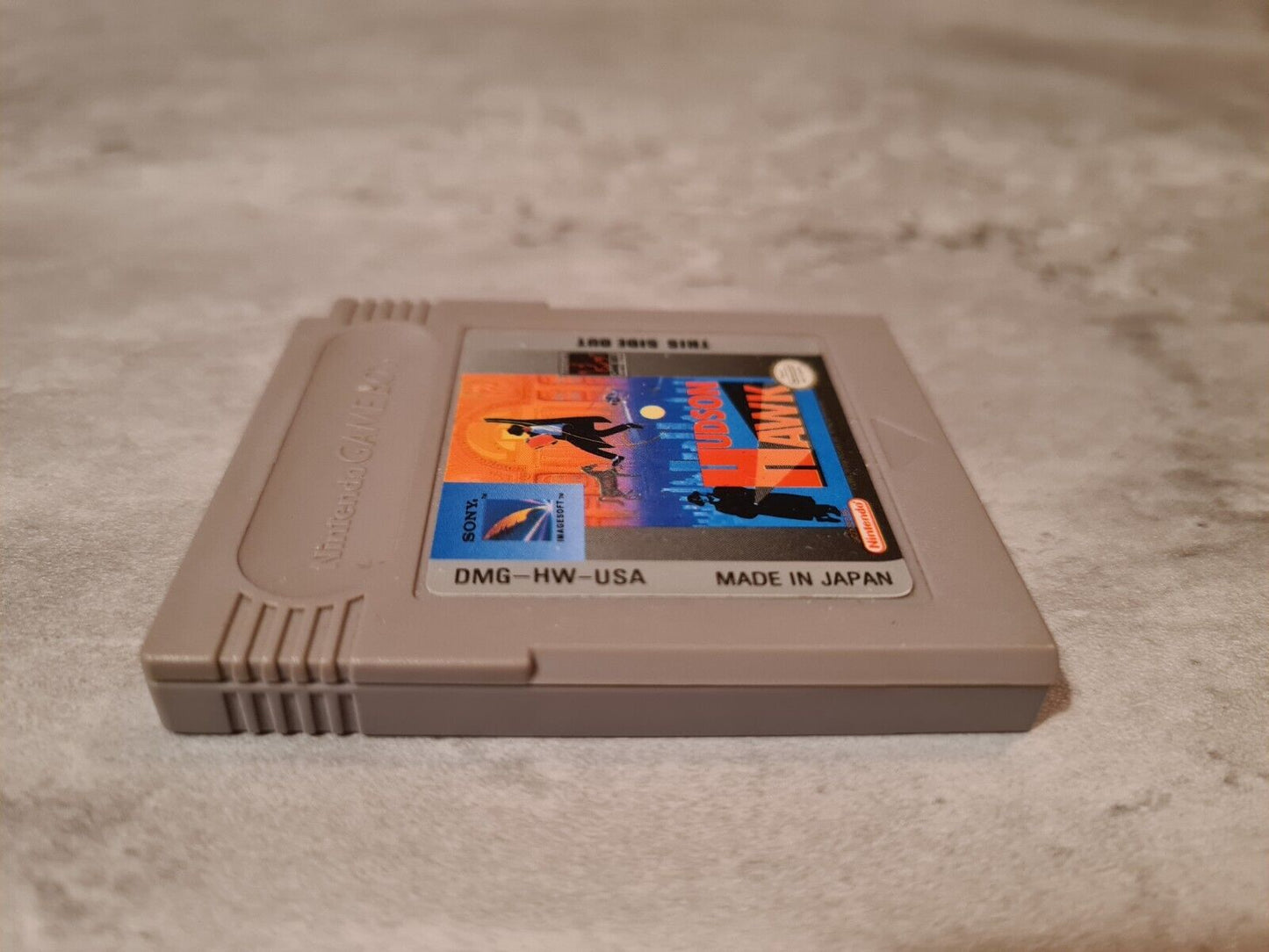 Nintendo Gameboy Classic Spiel Hudson Hawk Modul USA - T-Retro-Games 
