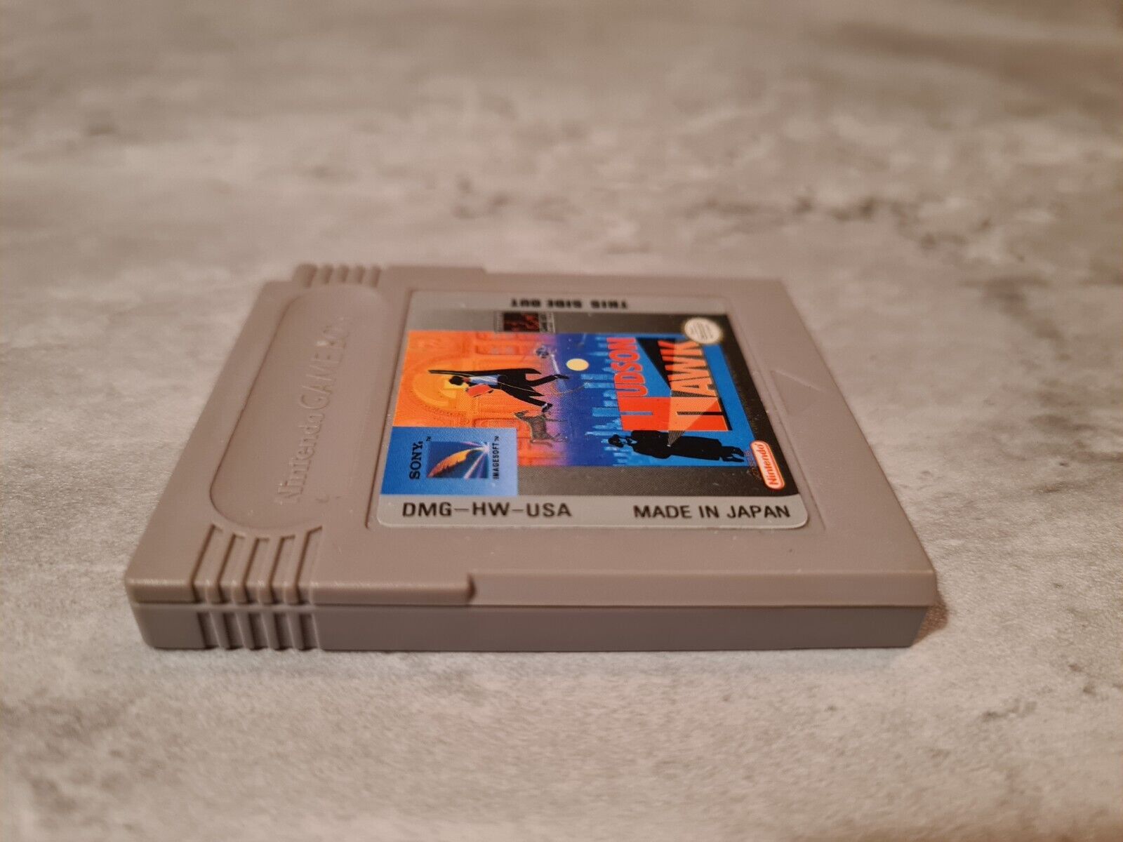 Nintendo Gameboy Classic Spiel Hudson Hawk Modul USA - T-Retro-Games 