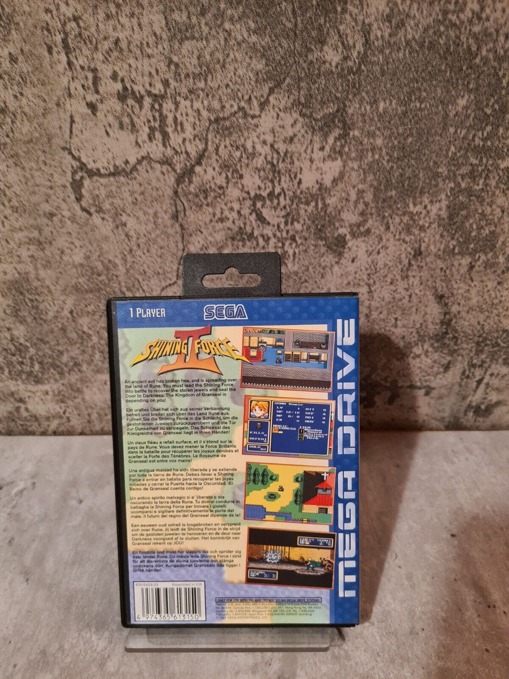 Sega Mega Drive Shining Force II mit OVP und Anleitung Multi Language - T-Retro-Games 
